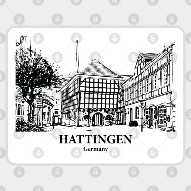 Hattingen - Germany Sticker by Lakeric